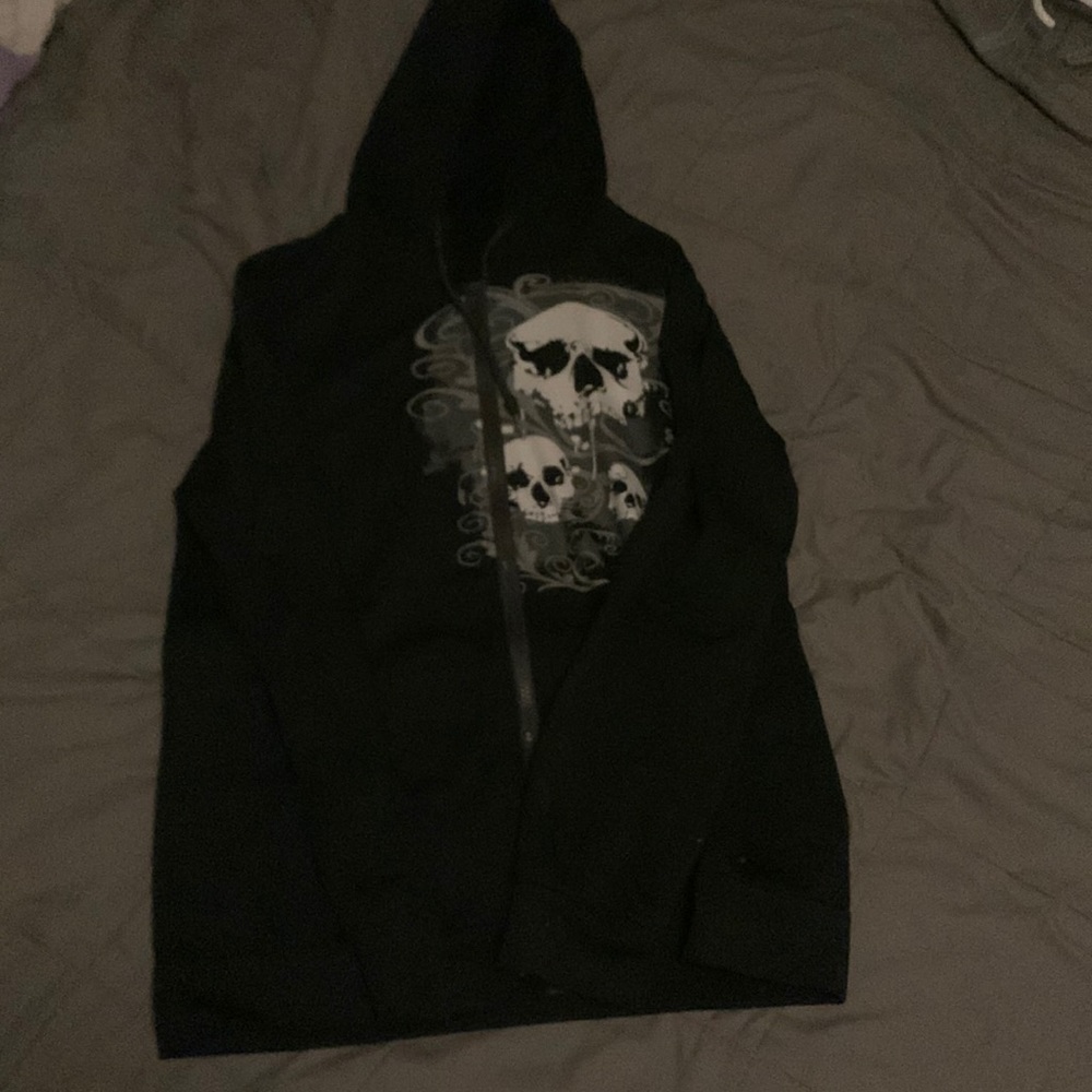 Shein zip up hoodie, size small, decent condition, comfy